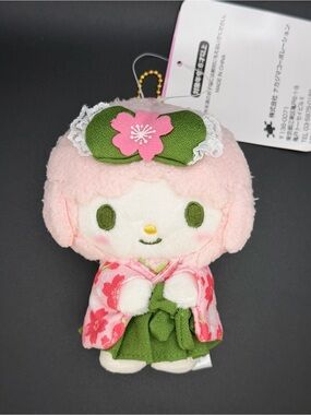 Sanrio Strawberry Matcha My Sweet Piano with kimono outfits Plush/Keychain